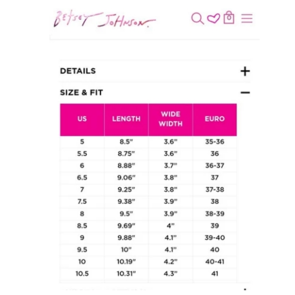 Betsey Johnson Wide Heels Size 5.5 Wide - Picture 9 of 9